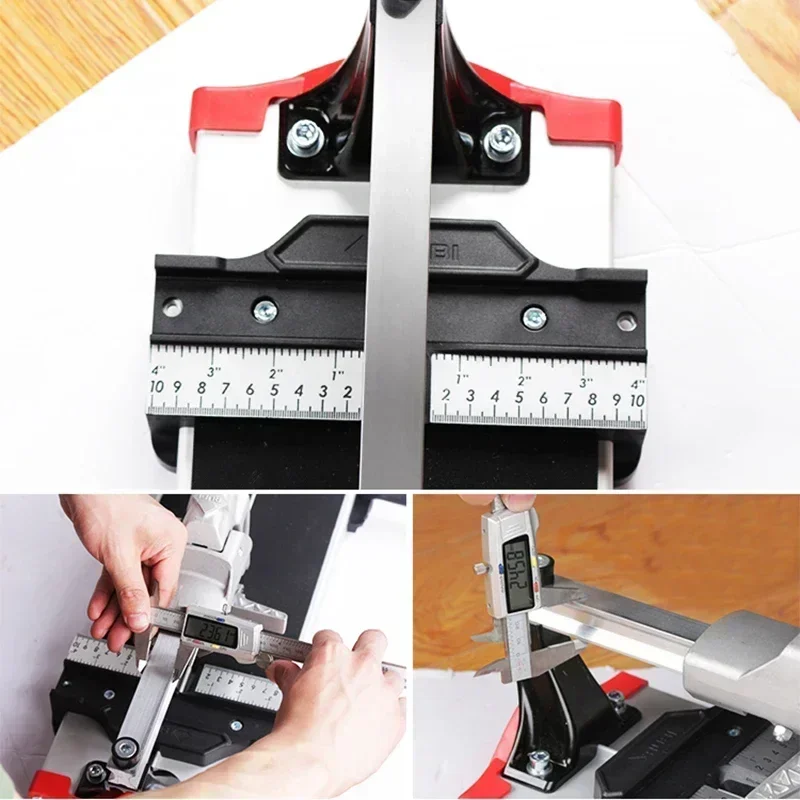 New Type X-one-1200 Enhanced Manual Tile Cutter Floor Tile Ceramic Tile Push Knife High Precision Broach Breaking Force 750kg Ho