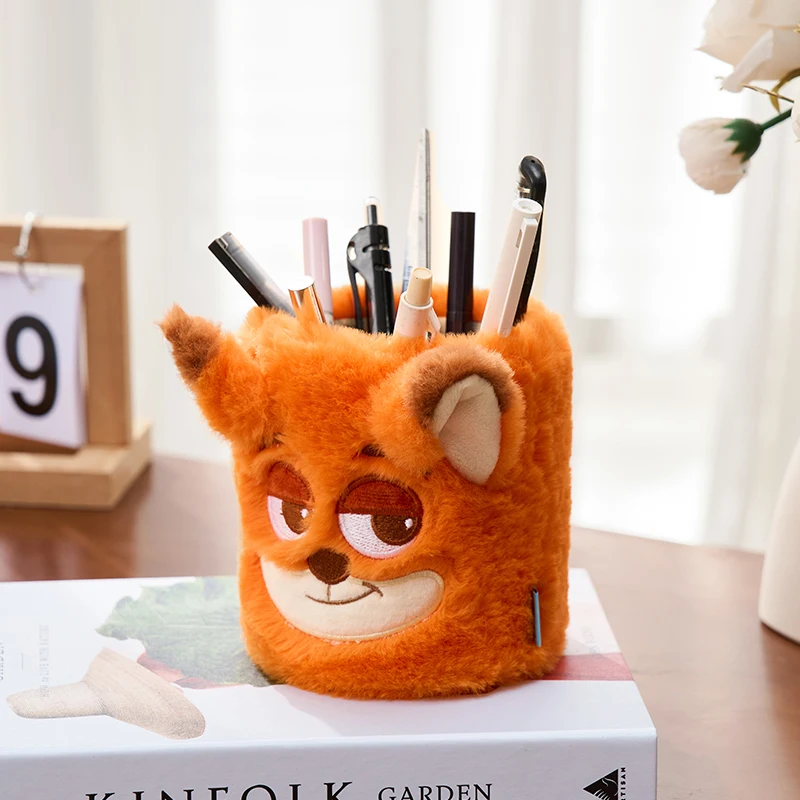 Kawaii ديزني غرزة لوسو أفخم دمية حامل قلم لطيف تخزين الحاويات الهوايات جمع عيد الميلاد عطلة هدية عيد ميلاد