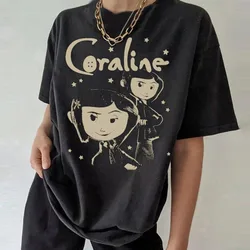 Carline Halloween Party Shirt, Coraline Doll Shirt long sleeves