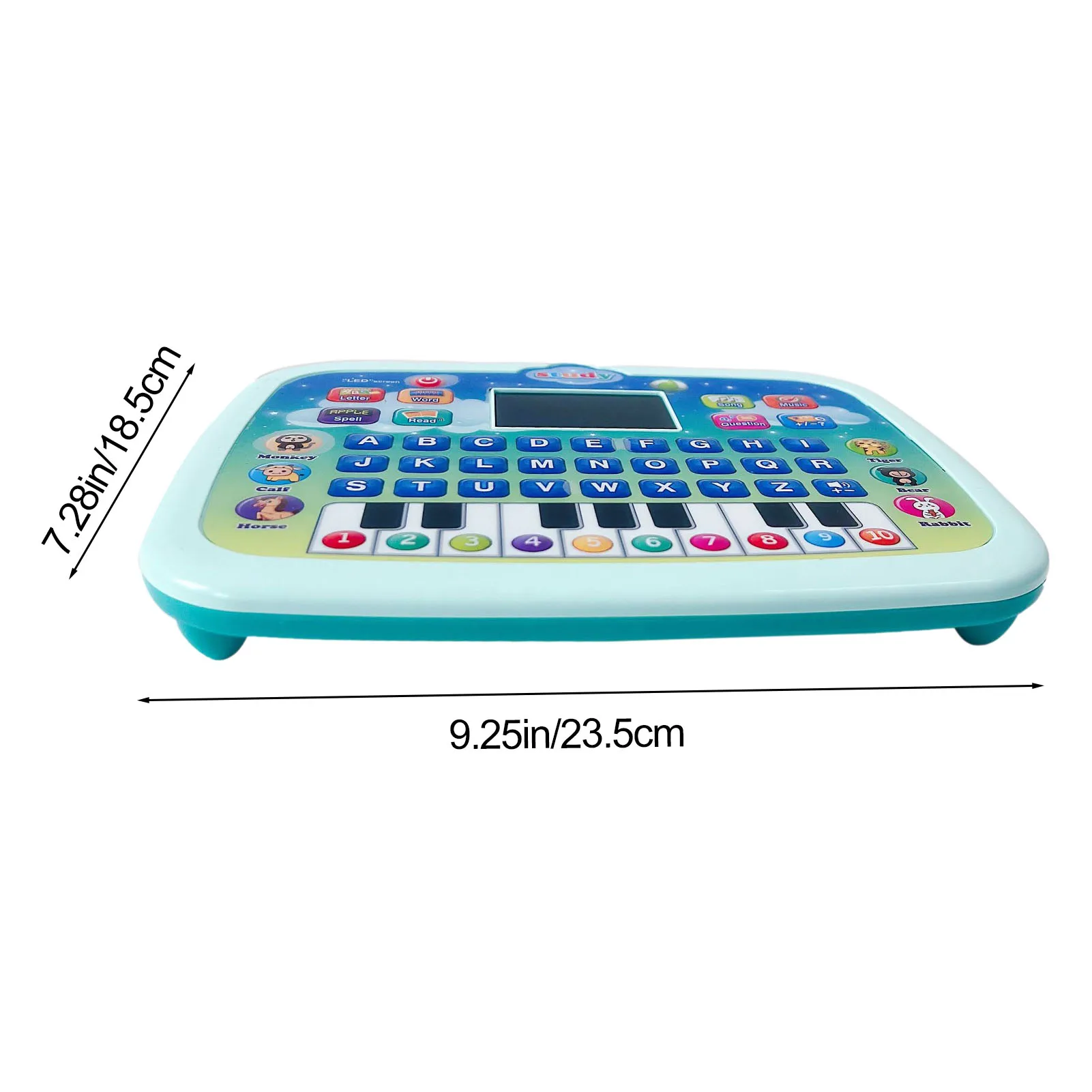 Kids Tablet Toy Educational Toddler Toys Laptop English Learning Machine With LED Display For Preschool Boys Girls 1-4Years Old