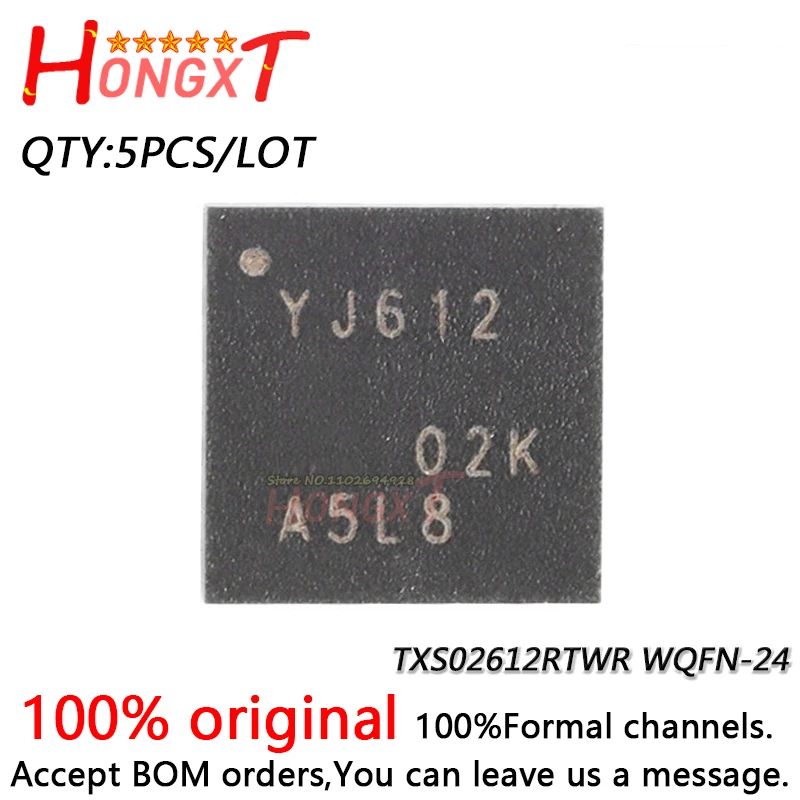 5PCS 100% NEW TXS02612RTWR WQFN-24.