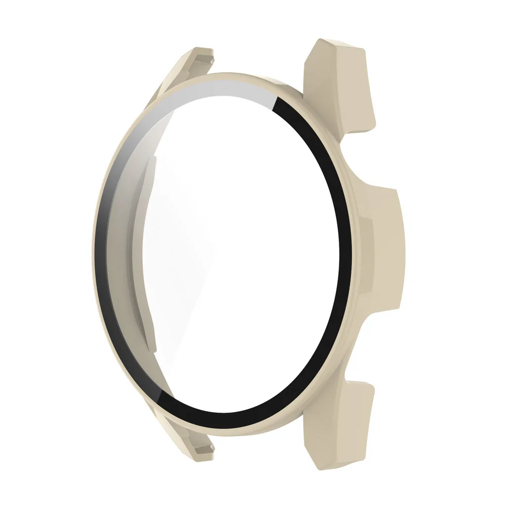 Full Tempered Glass Screen Protector para Huawei Watch, estojo protetor, Shell duro, Frame, PC, GT3, 46mm, 42mm