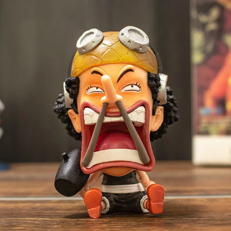 One Piece Luffy Zoro Chopper Ace Hancock Action Figures Set Anime Doll Toy Birthday Gift Figure view 5