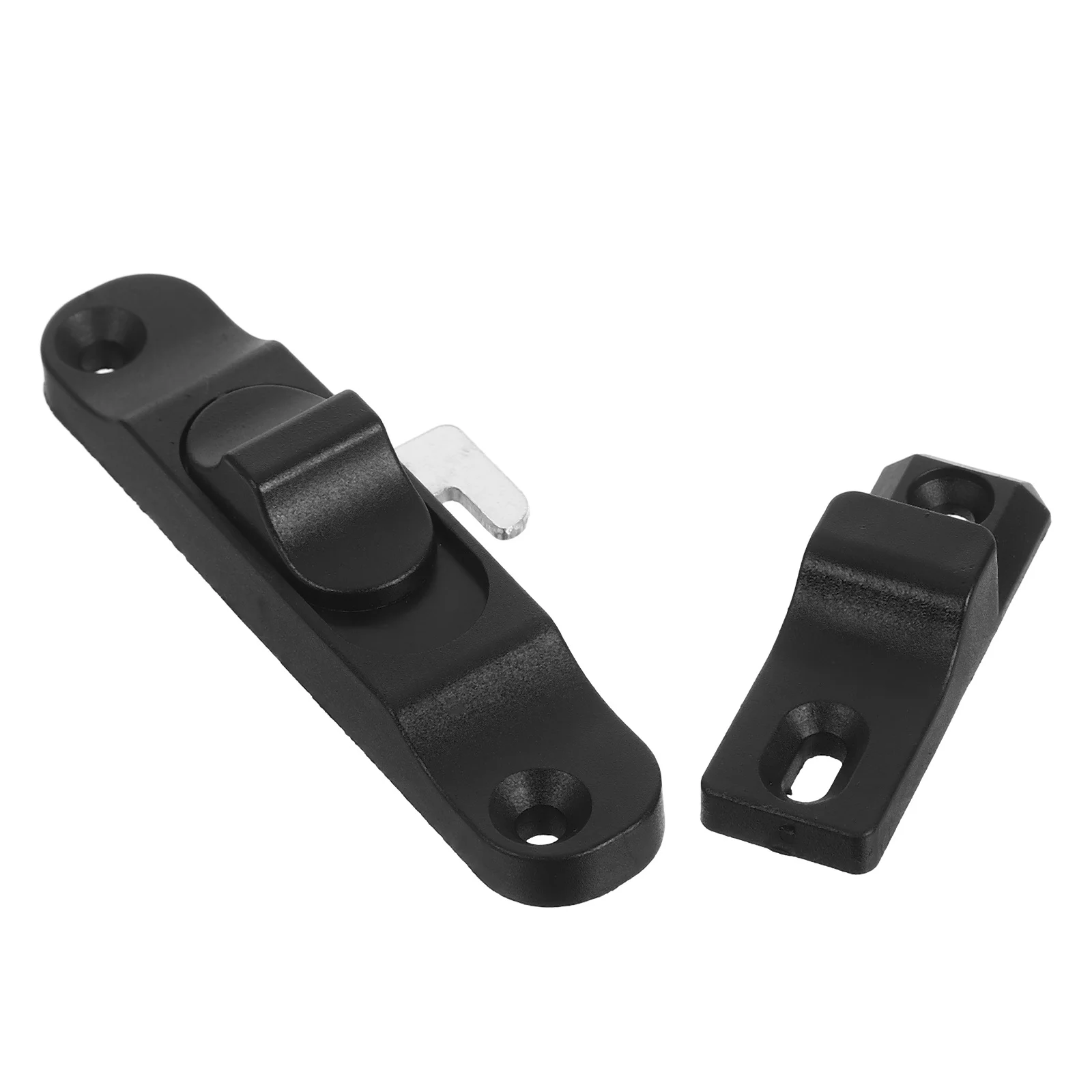 Fechadura de porta com tela deslizante, plástico ajustável, limitador de janela, trava de segurança para casa, varanda, pátio, porta de vidro, fechadura de segurança