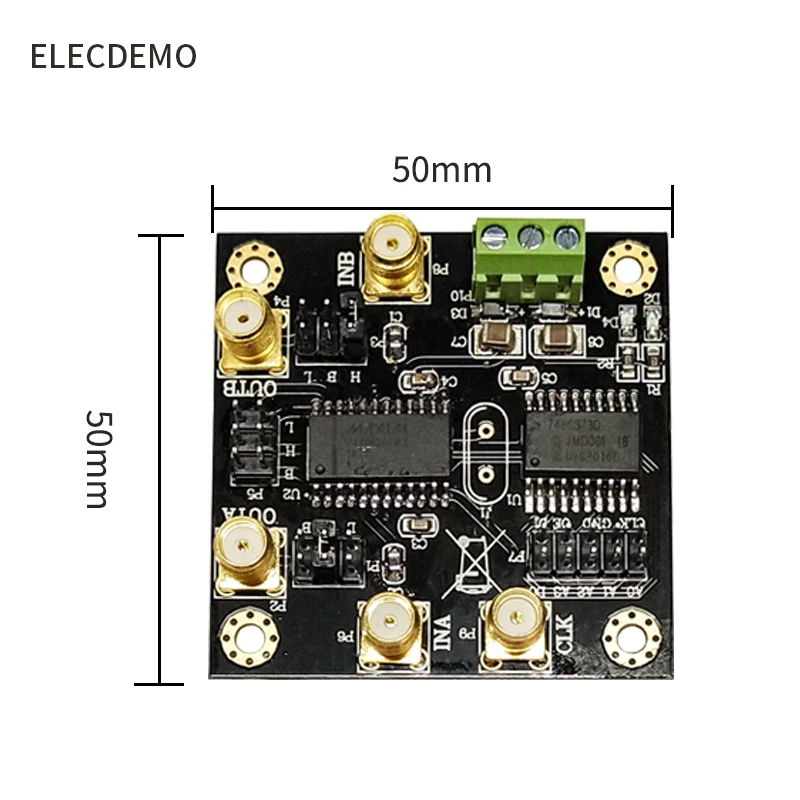 Imagem -02 - Módulo de Filtro Programável Módulo de Filtro Comutador Bandpass Highpass Lowpass Frequência Central Programável Max262