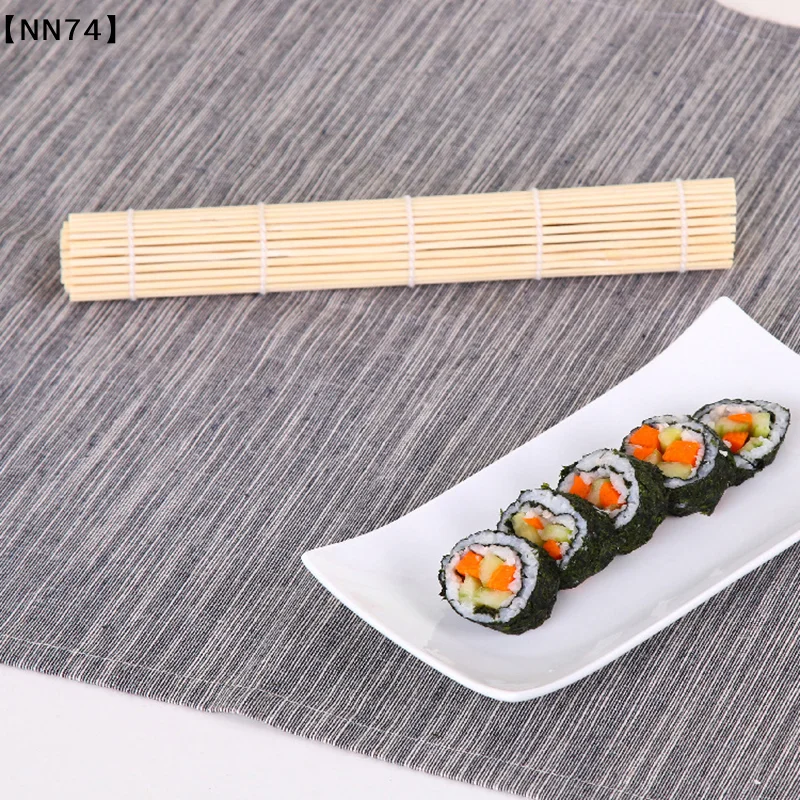 Sushi Mat Bamboo - 【NN74】24x24cm Sushi Set Bamboo Rolling Mats