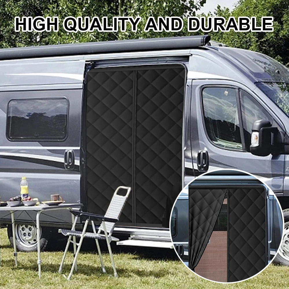 1pc RV Magnetic Closure Insulation Curtain For Fiat Ducato Peugeot Boxer Citroen Relay Motorhome Caravan Camper Van Accessories