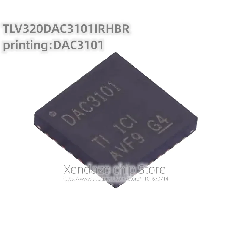 2pcs/lot TLV320DAC3101IRHB Silk screen printing DAC3101 VQFN-32 package Original genuine Analog-to-digital converter chip
