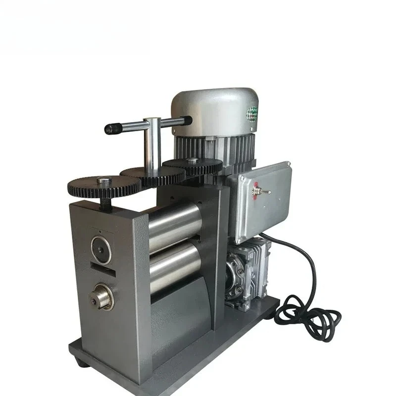370W Electrical Rolling Mill Machine 120mm Semicircle Pattern Wire Roller for Jewelry Tools And Equipment