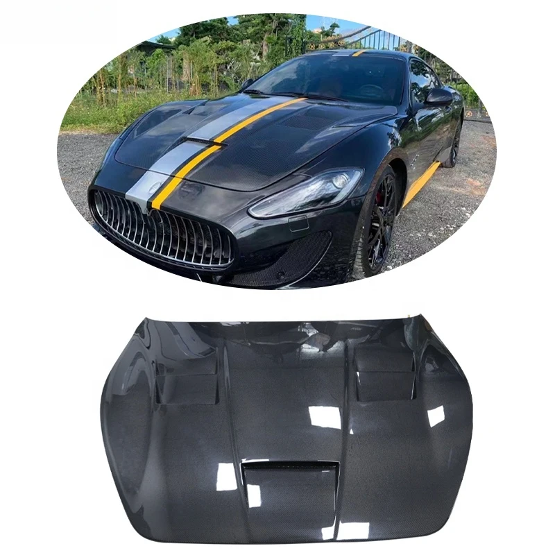 

Carbon Fiber Engine Hood Bonnet Fit 2007-2020 Car Exterior Styling Parts