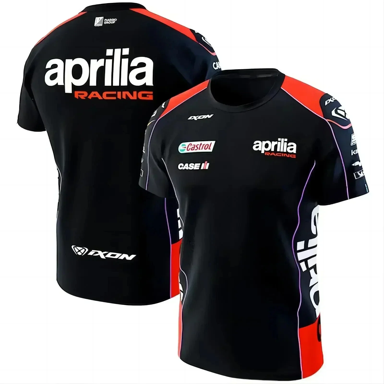 Moto GP Racing Team T-shirt Da Uomo Estate 3D Stampato Girocollo Manica Corta T-shirt Uomo Moto Sport All'aria Aperta Top