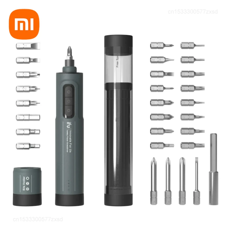 

Xiaomi IFu BS1 Plus Lithium Electric Screwdriver Kit 3 Leds Lights Cordless Compact Cordless Electric Screwdrivers Power Tool