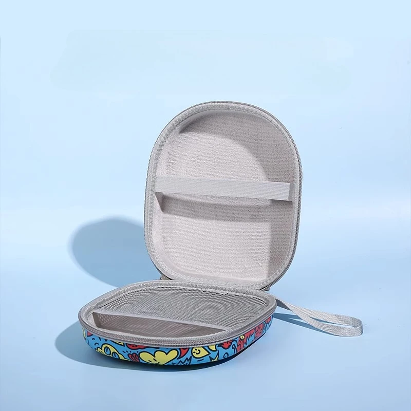 

Cute Headphone Case Custom W820nb Faux Leather Waterproof Wear-resistant Lovely Bluetooth Protective Box Headphone Accessories