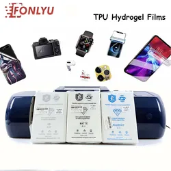 Vrijmaken Verzending Flexibele Hydrogel Film Compatibel Voor Screen Protector Film Snijmachine Telefoon Snijden Front Film 50 Stks/partij