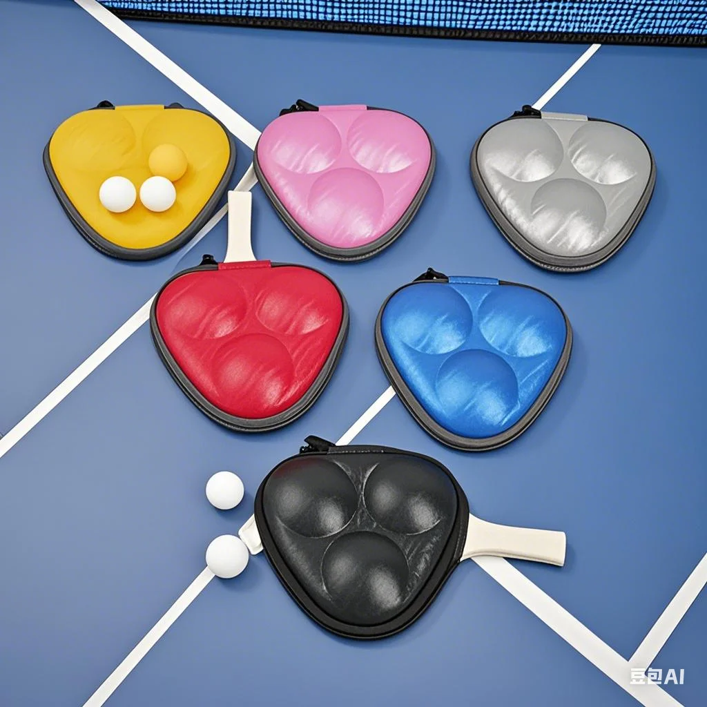 

Коробка для настольного тенниса, чехол 3, сумка для хранения мячей для пинг-понга, жесткие коробки, органайзер из искусственной кожи, аксессуары для занятий спортом в помещении, водонепроницаемые
