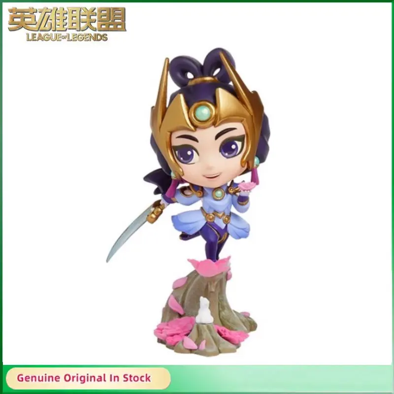 

Original LOL League of Legends Diana Scorn of The Moon Q Version Anime Action Figures Collectible Ornaments Model Toys Gift