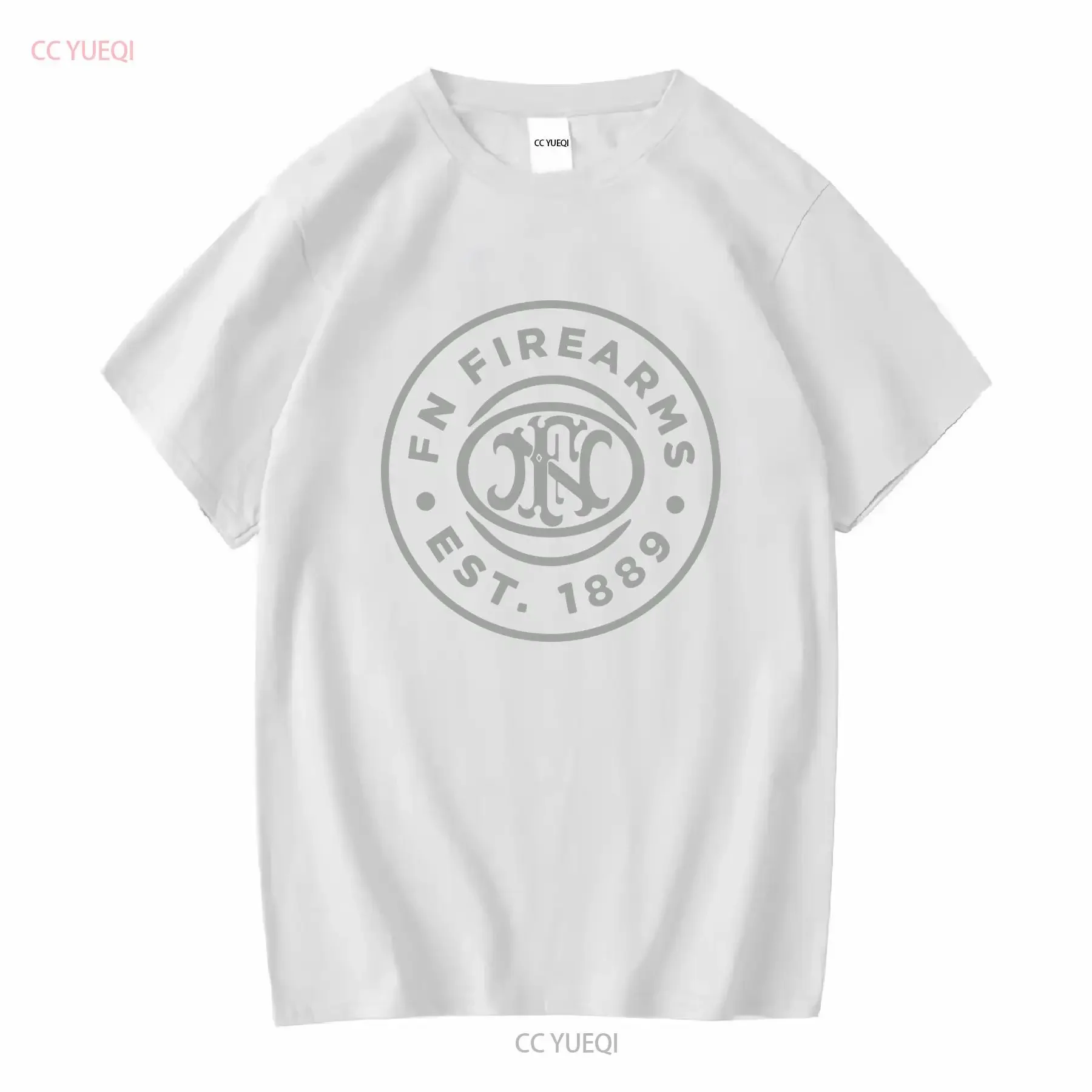 رائجة البيع دبوس على شعار Fn Herstal تي شيرت مضحك حجم S إلى 5Xl طويلة أو قصيرة الأكمام خمر غسلها تنفس مريحة أوم