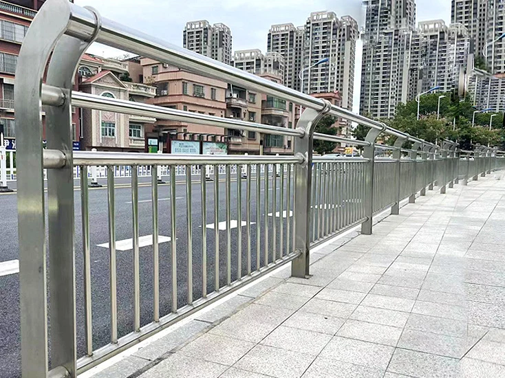 التخصيص الحديثة في الهواء الطلق الفولاذ المقاوم للصدأ أنبوب قضيب الدرابزين سهلة التركيب للفيلات شرفة درابزين الدرابزين شرفة #4