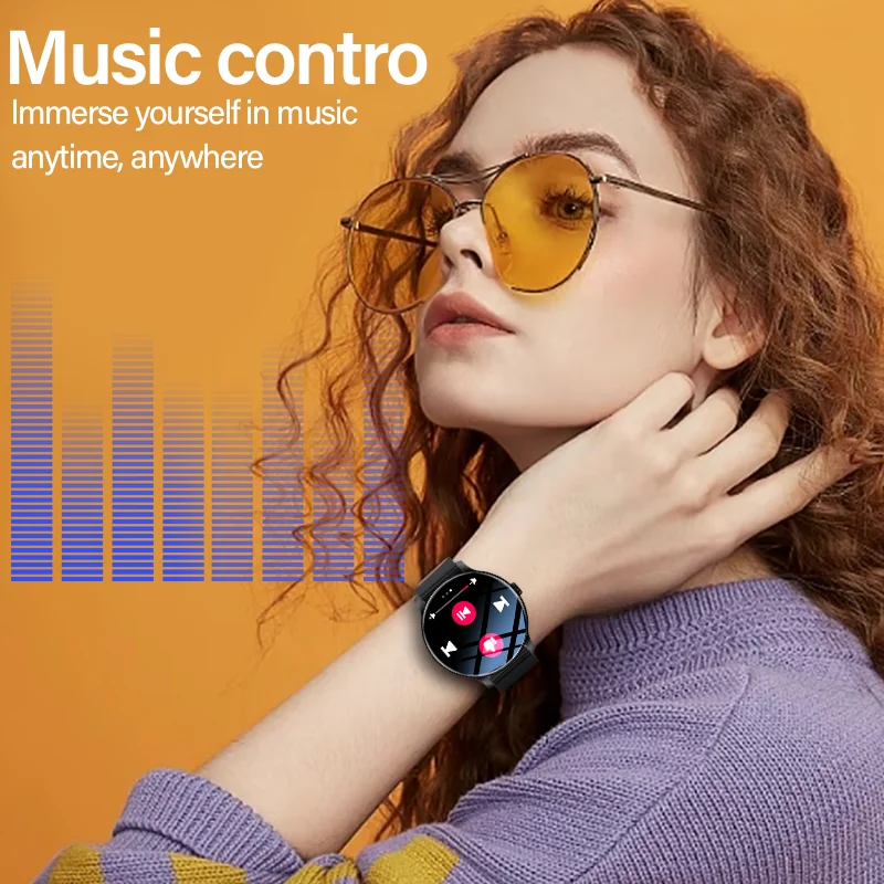 KESHUYOU 2025 New Fashion Smart Watch Bluetooth Talk Man Woman Sport Heart Rate Fitness Tracker Smart Watch for Android IOS image 3