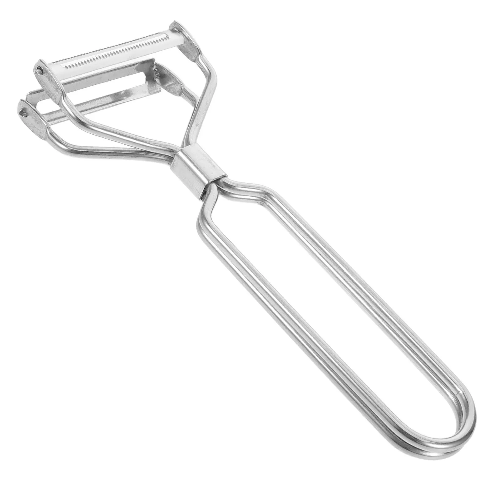 

Stainless Steel Double Sided Vegetable Peeler Multifunctional Potato Carrot Citrus Fruit Peeler Kitchen Tool Minimalist Style
