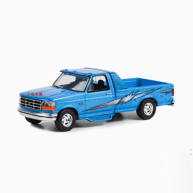 Greenlight Diecast 1:64 1994 F-150 بيك اب سبيكة محاكاة نموذج سيارة مجموعة ثابتة زينت عطلة لعبة هدية تذكارية