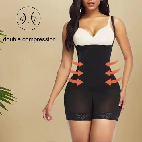 Imagen 2 del producto AfruliA Body de alta compresión Shapewear Fajas Colombianas Fajas correctivas Control de barriga bragas BBL adelgazante moldeador de cuerpo