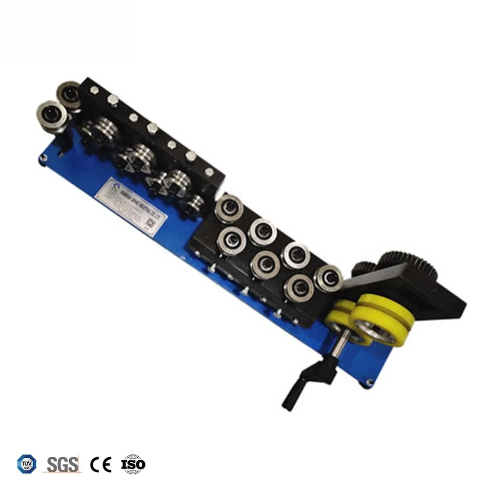 

QIPANG JZQ10/42 4.75mm 6.35mm 9.52mm Pipe Copper Straightener Tool With Hand Crank