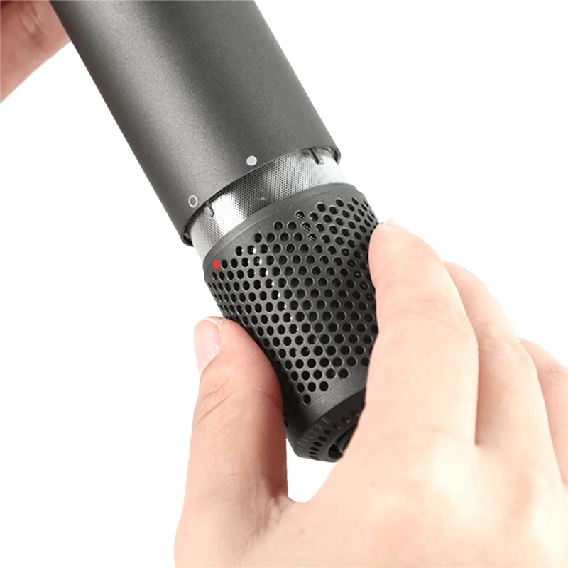 Gran oferta adecuada para secador de pelo HD01 HD03 HD08 cubierta de filtro exterior a prueba de polvo accesorios para aspiradoras azul