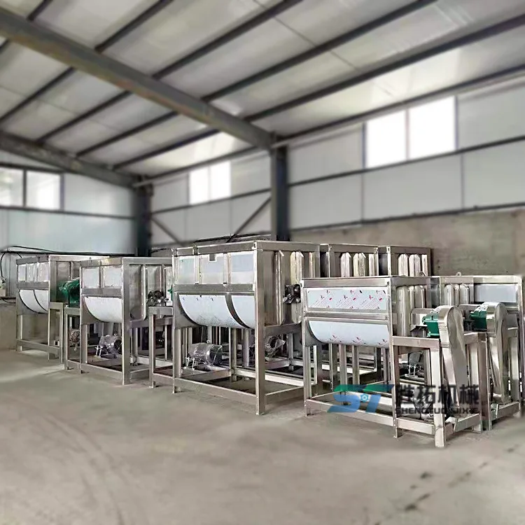 

Customizable stainless steel horizontal mixer