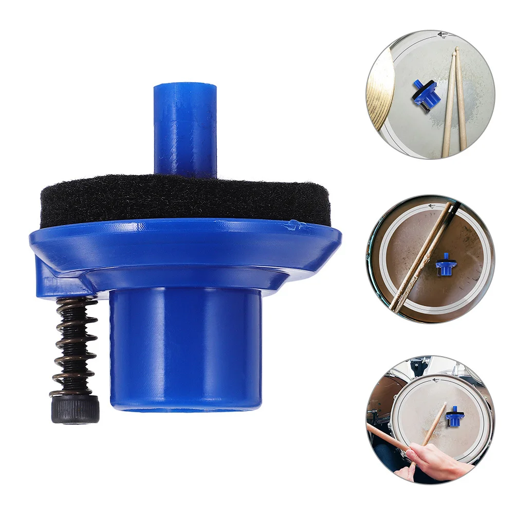 

2 Pcs Drum Kit Hi-hat Stand Accessories Cushions Cymbals Plastic Hoop Protector