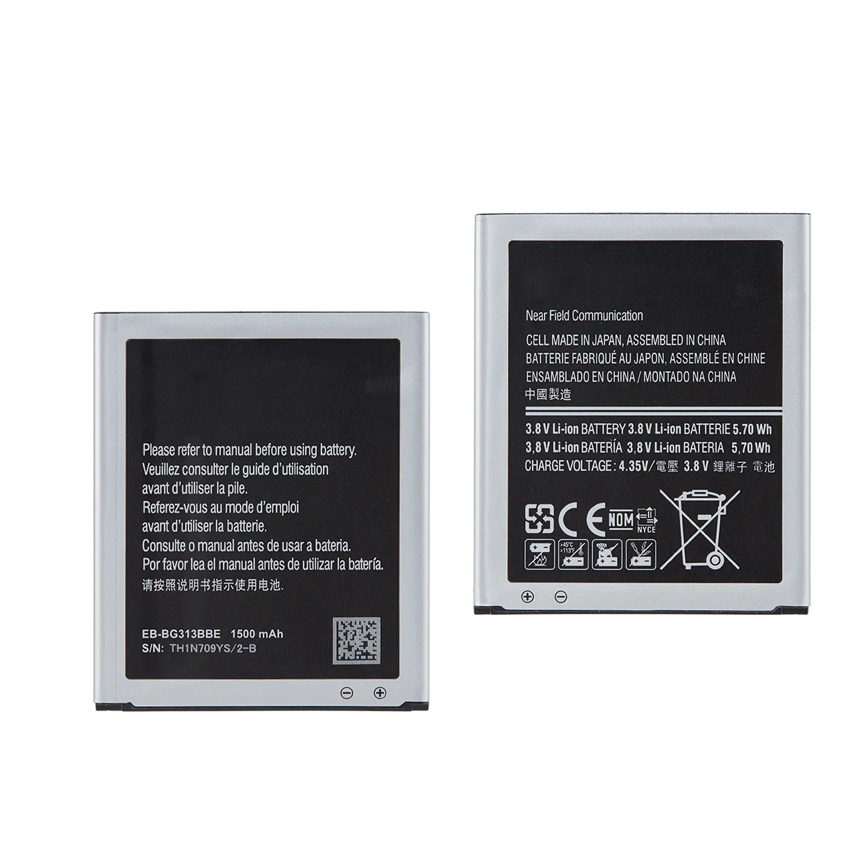 Brand New EB-BG313BBE 1500mAh Battery For Samsung Galaxy Trend 2 ACE 3 ACE4 Lite G313H S7272 J1 Mini Prime S7898 G318H