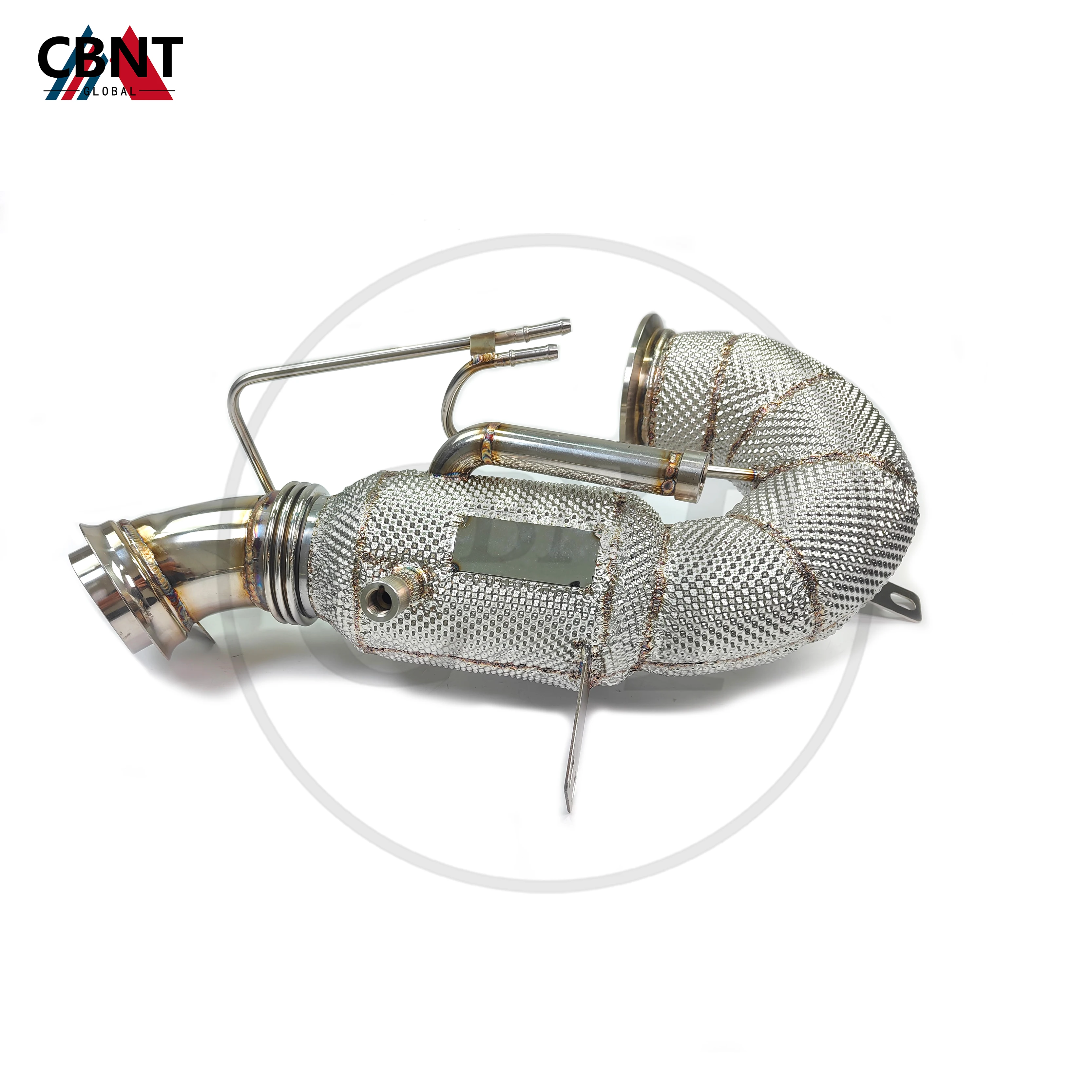 

CBNT Exhaust-header for Mercedes Benz AMG GT50 E53 Exhaust-Pipe with OPF SS304 Catted/Catless Downpipe Tuning Exhaust System