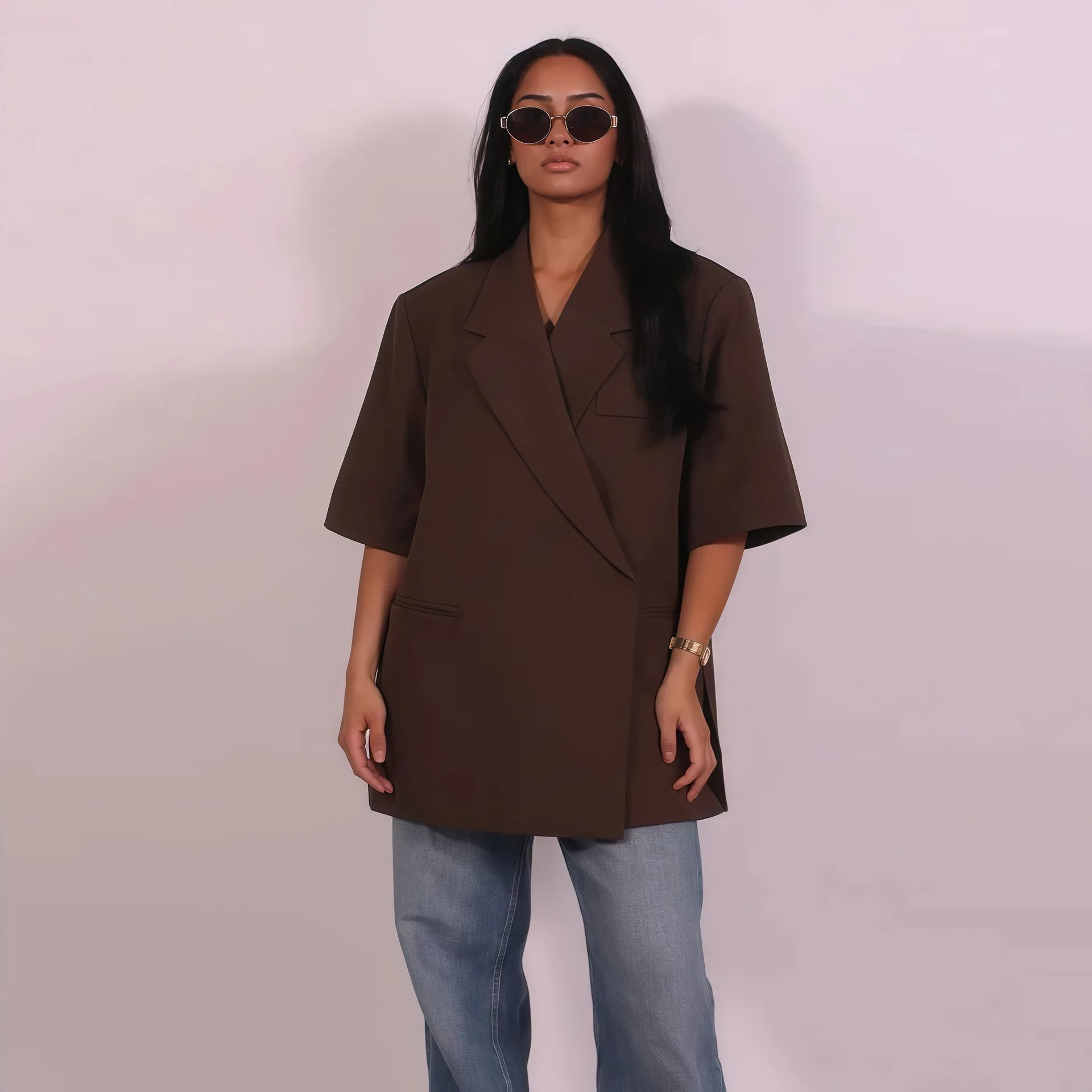 short brown