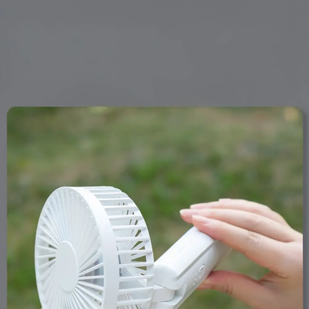 Mini Desk Clip Fan For For Xinjingwei Portable Handheld Cooler USB Rechargeable Quiet Air Fan Student Office Bedside Tool