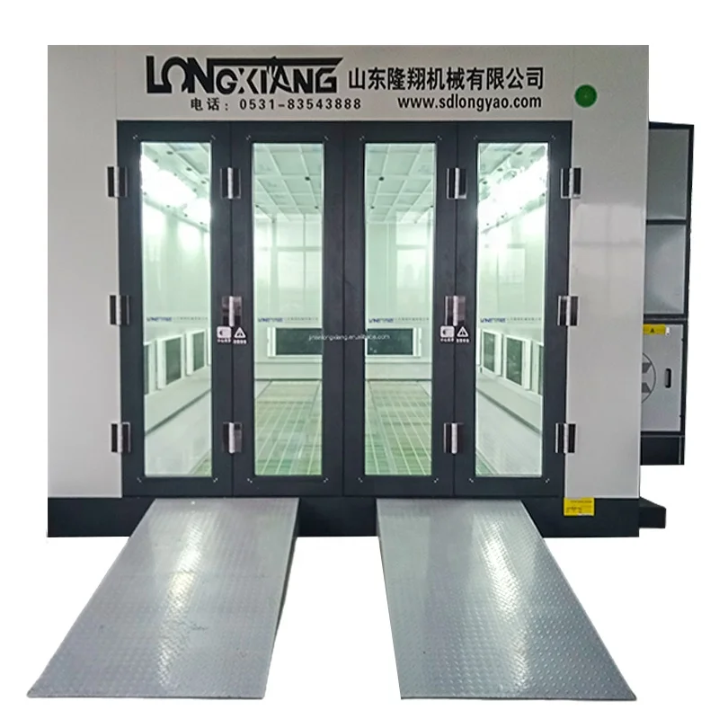2025 CE Certified Electrostatic Paint Booth Carbon Filter Paint Booth