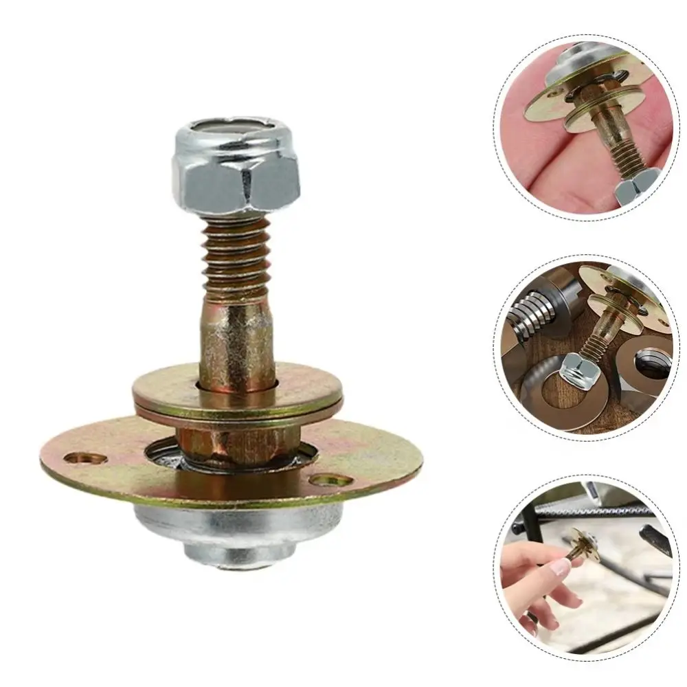 

4pcs Hardware Rocking Chair Bearing Screws Kits Bearing Glider Connecting M8x55mm Bearing Connecting Pieces High-strength