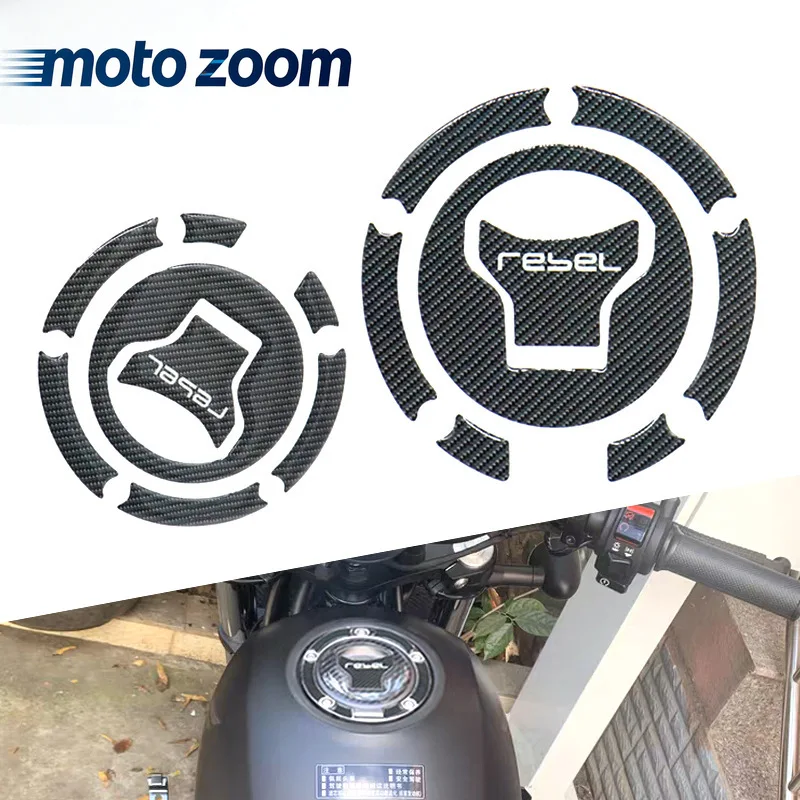 

3D For Honda CMX500 CMX300 CMX1100 REBEL1100 REBEL500 REBEL300 CMX REBEL 500 300 1100 Accessories Tank pad Gas Cap Pad Sticker