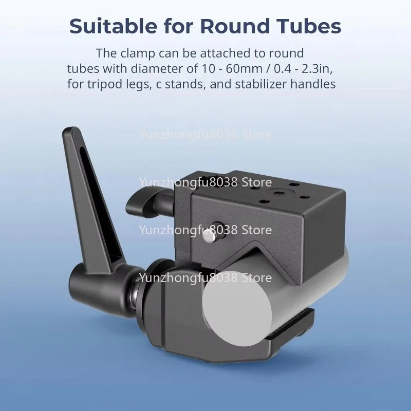 Multifunctional Super Clamp with Standard Stud for Studio Camera Lighting 035 M035VR