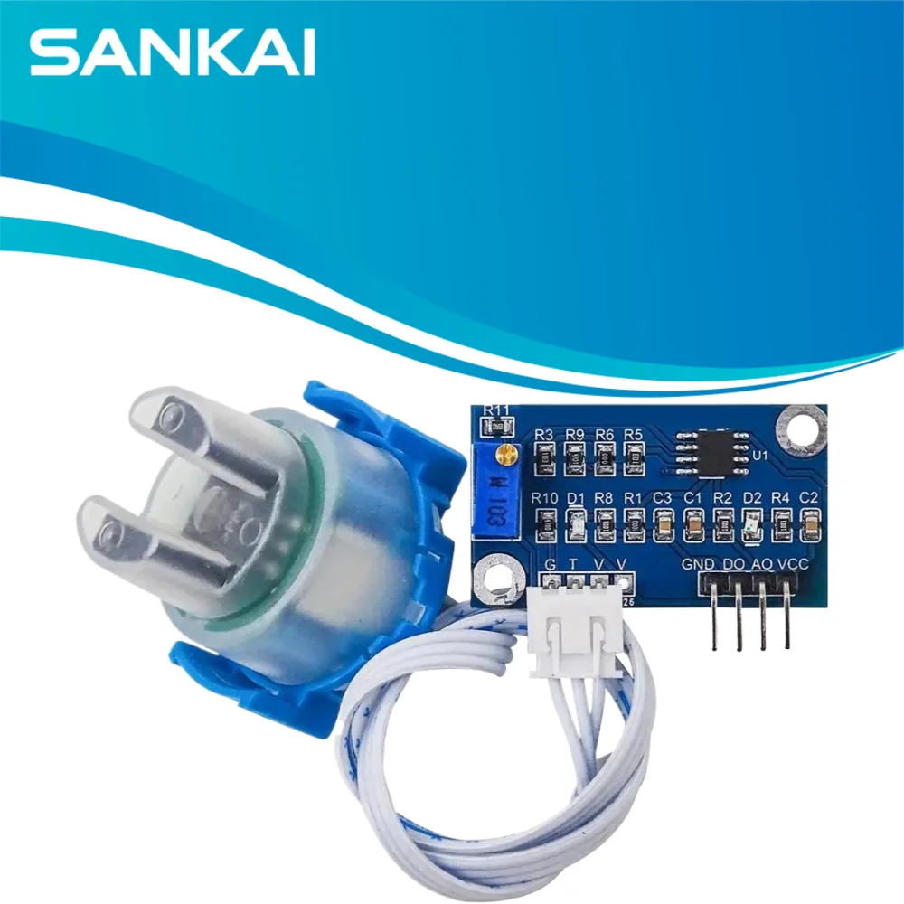 TS-300B Water Turbidity Sensor, 5V DC, Liquid Detection Module, Arduino Compatible