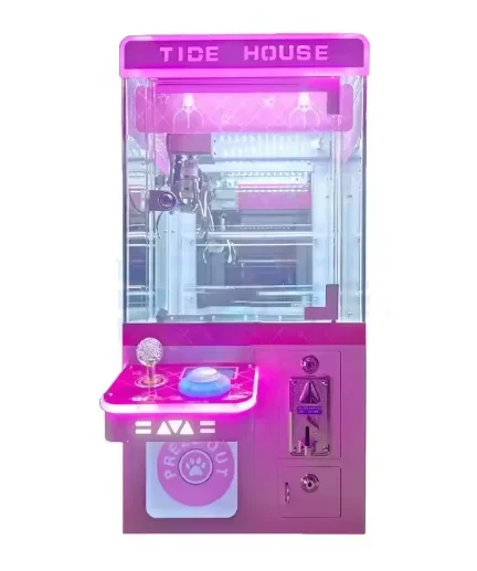 Coin Operated Tide House Claw Crane Machine Arcade Game Claw Plush Toys Prize Vending Machine Mini Claw Machine