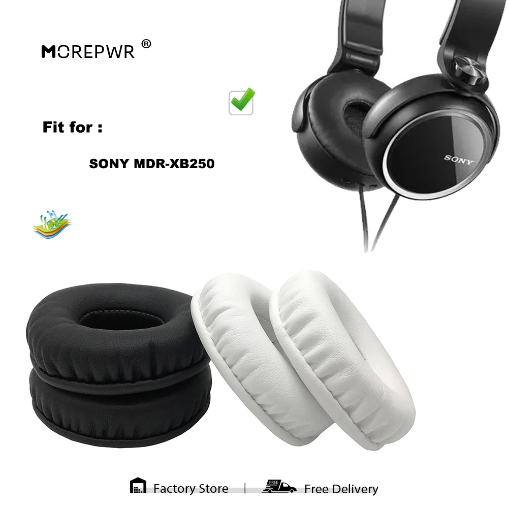 

Replacement Ear Pads for SONY MDR-XB250 MDR XB 250 MDRXB250 Headset Parts Leather Cushion Velvet Earmuff Headset Sleeve Cover