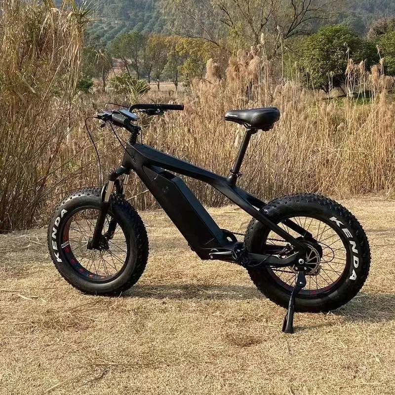 

26-дюймовый электрический велосипед с широкими шинами, электрический велосипед Bafang 750 Вт из углеродного волокна