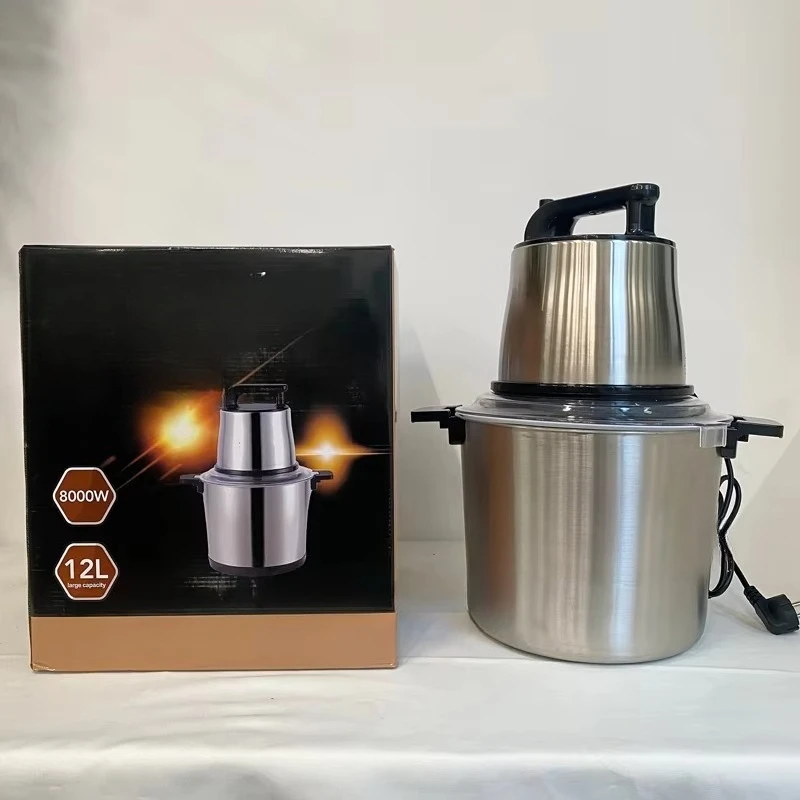 

Популярный электрический измельчитель для фуфу и мяса, 10л, 12л, 15л, большой объем, для домашнего использования