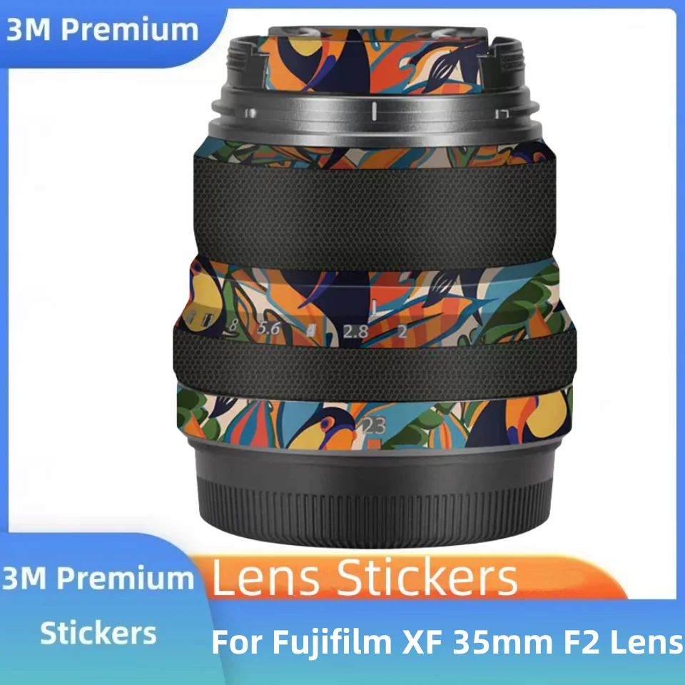 For Fujifilm XF 35mm F2 R WR Decal Skin Vinyl Wrap Film Camera Lens Body Protective Sticker Protector Coat For Fuji XF35mm F2R