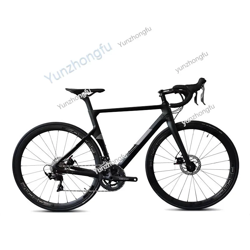 

Road Bike VESUVIO Carbon Fiber Road Bike C Brake 22 Variable Speed Bend Handle Racing