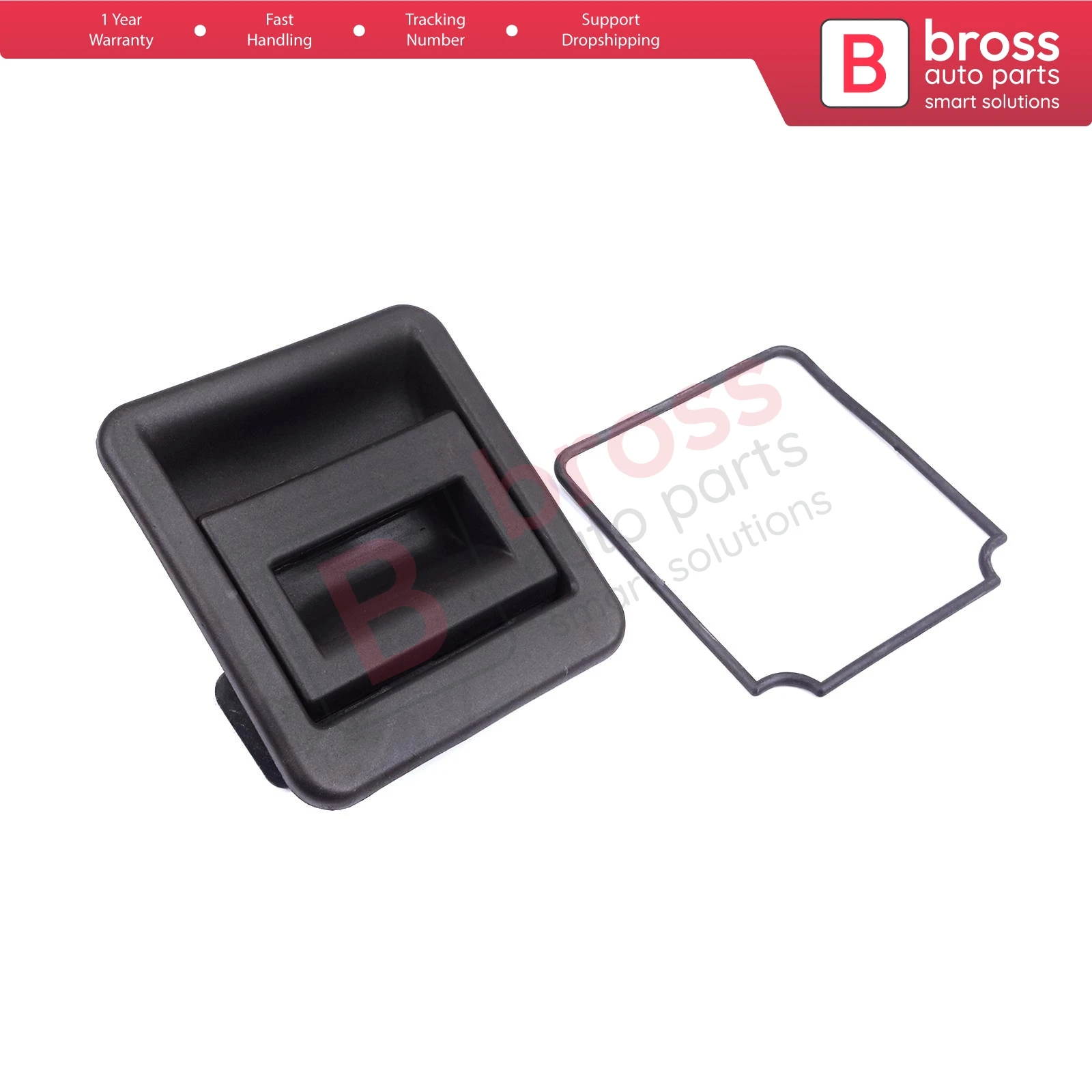 

Bross Auto Parts BDP809 Right Side Sliding Door Outer Exterior Handle 9101.E5, 9101E5, 1301418808 for Ducato Jumper Relay Boxer