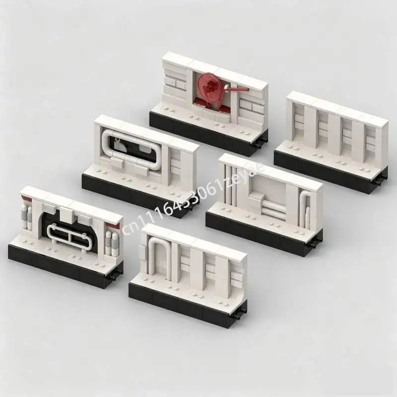 1295PCS MOC Modular Display Stand Model Creative Collection Building Blocks DIY Assembly Puzzle Educational Toy Organizer Gift