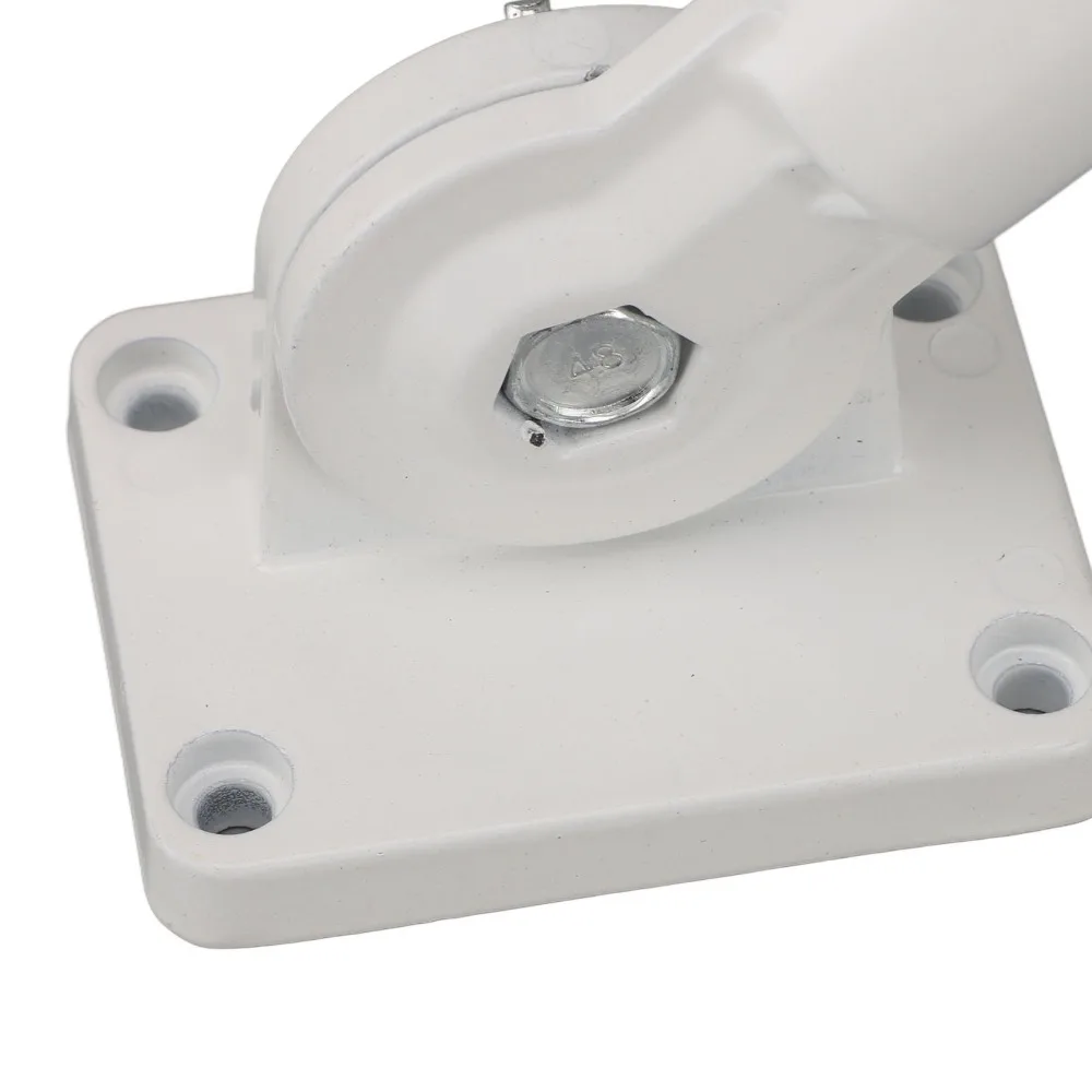 2pcs Adjustable Aluminium Alloy Flag Pole Holder Multi Position Easy Install Flag Pole Mount Flagpole Bracket House