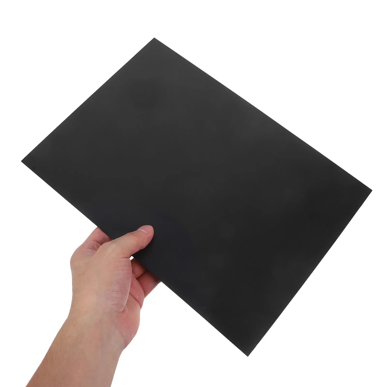 5Pcs Black Matte Handbag Base Support Insert Sturdy Bag Bottom Shaper Pad Tote Purse Base Stabilizer Organizer Accessories