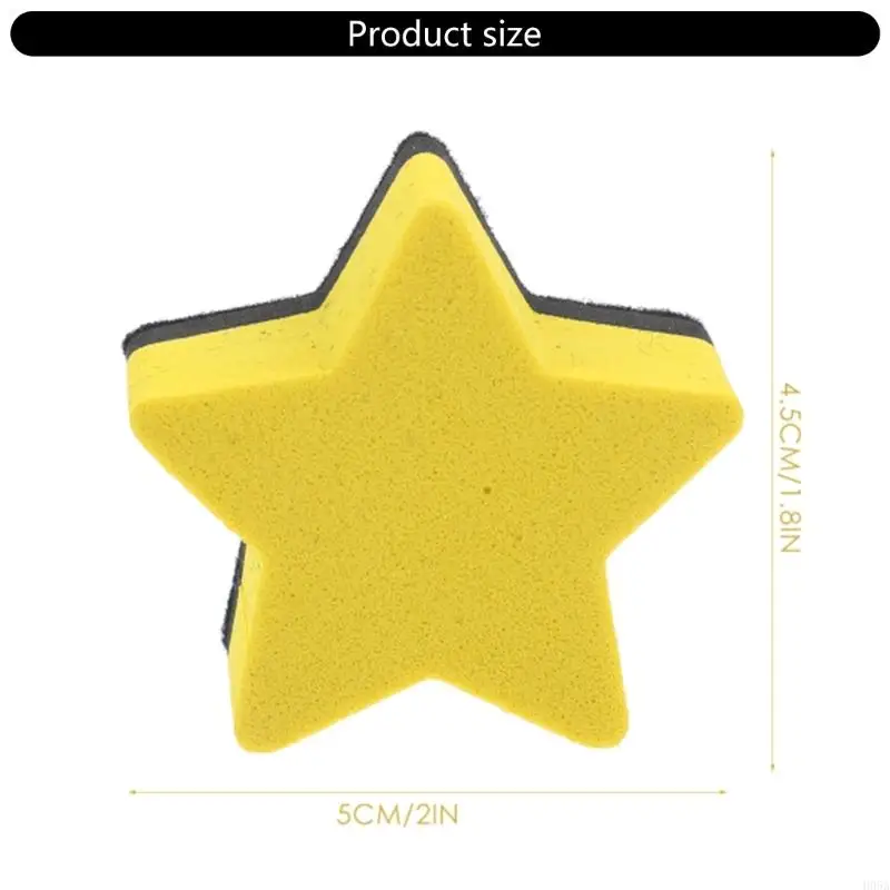 Портативные магнитные доски Erasers 15peeces Set Star Pattern Cheme Cleaners для учителей и учеников.